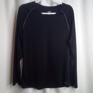 C9 Champion Base Layer Shirt XXL Men Long Sleeve Semi Fitted Black
